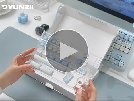 【♡a8nen♡】 Amazon.com: YUNZII 132 Keys MOA Keycaps, Dye-Sublimation PBT